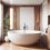 Idées de salles de bain blanches et bois qui vont vous inspirer !