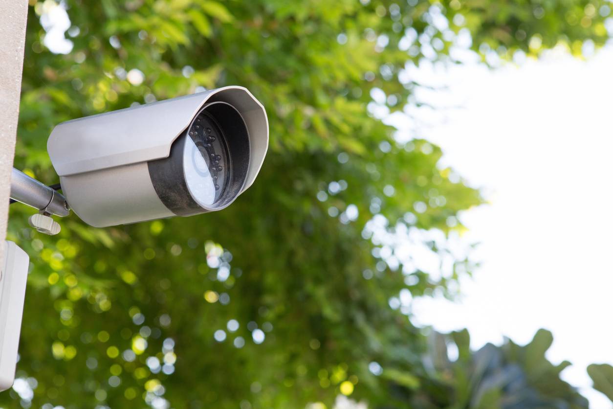 Une caméra de surveillance protection maison